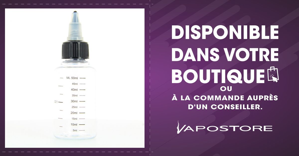 liquid vitamine e Fiole vide avec graduation 60ml