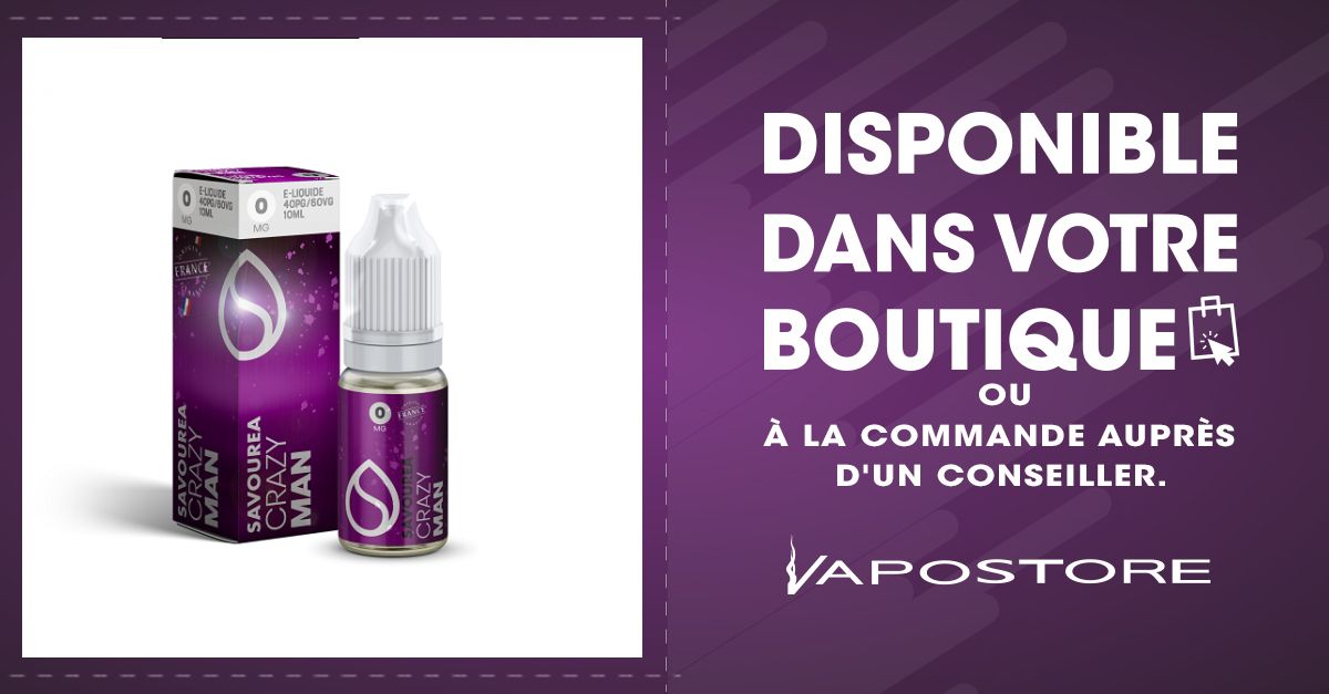 Crazy Man Savourea 10ml - Vapostore