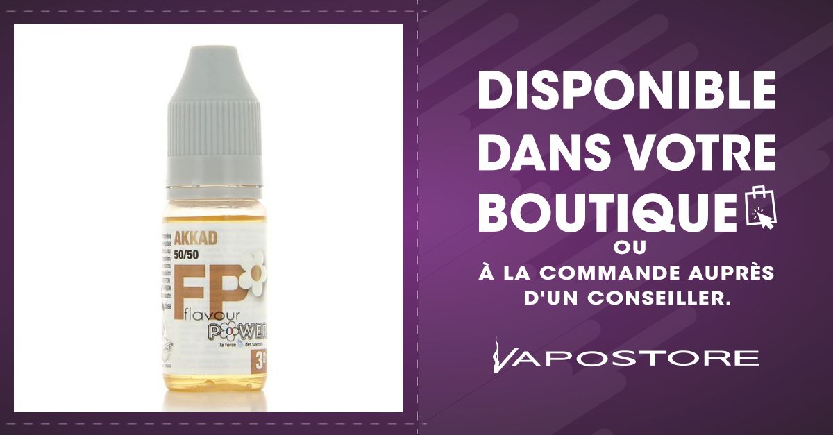 Akkad 50/50 Flavour Power 10ml - Vapostore