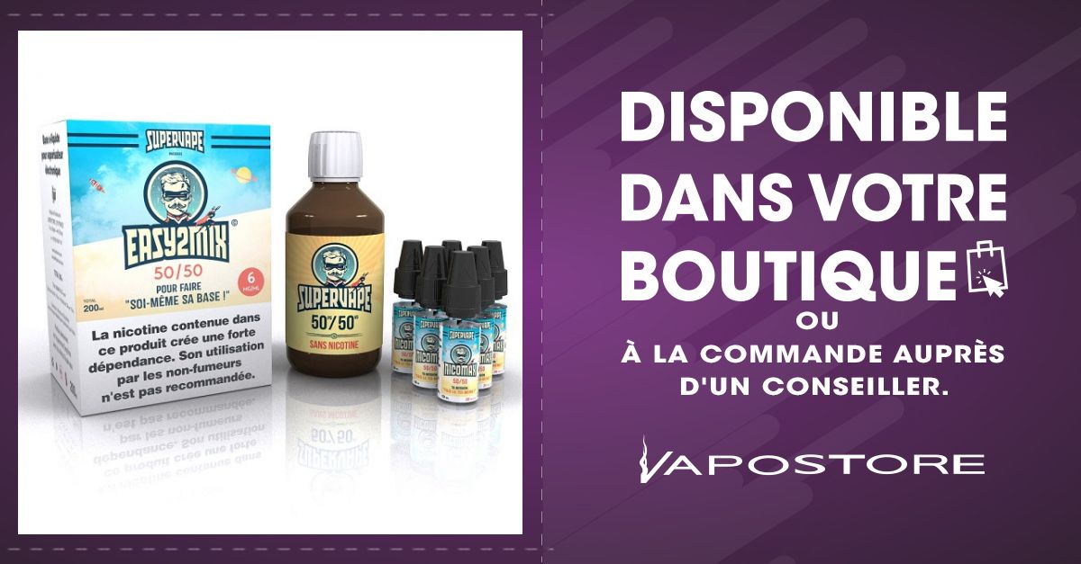Base Easy2Mix 50/50 6mg 200ml SuperVape