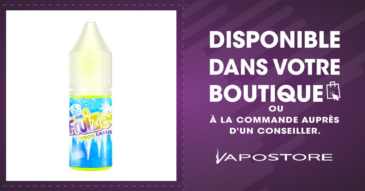 Citron Cassis EliquidFrance Fruizee 10ml - Vapostore