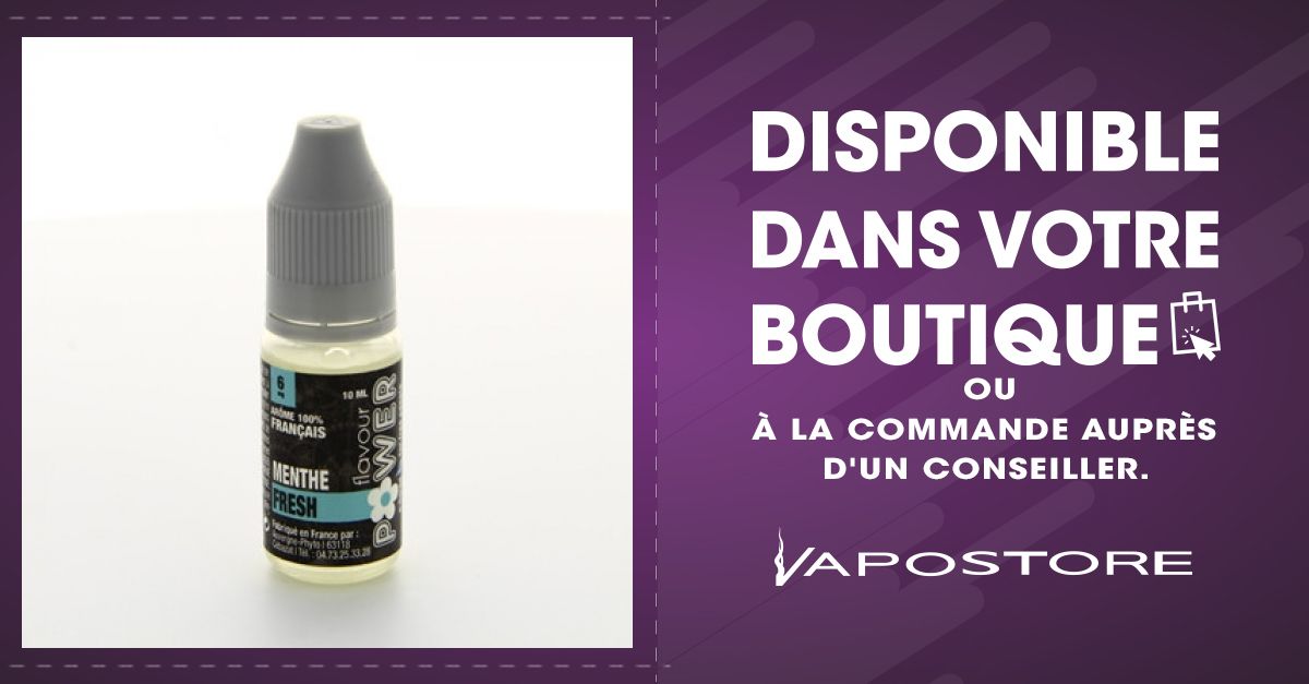 Menthe Frache Flavour Power 10ml - Vapostore