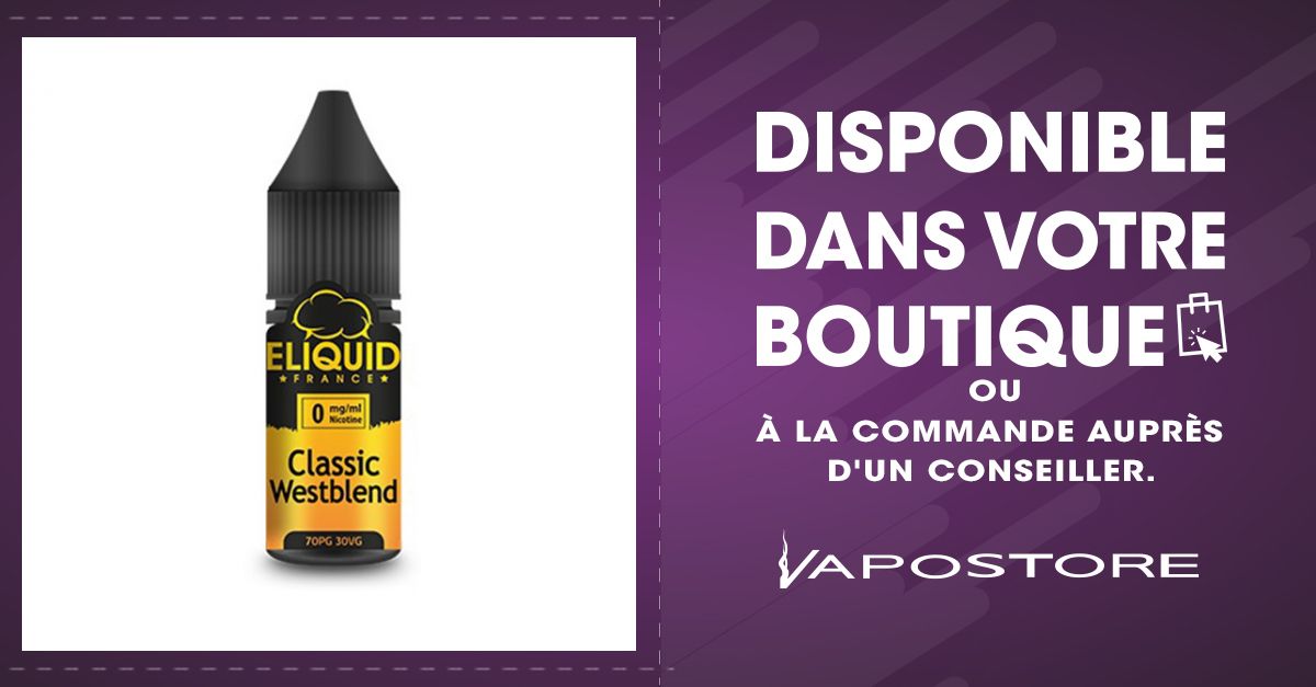 Westblend EliquidFrance 10ml - Vapostore