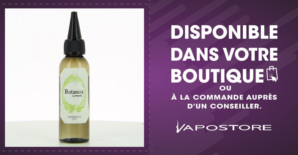 La Menthe Vaponaute Botanics 50ml 00mg - Vapostore