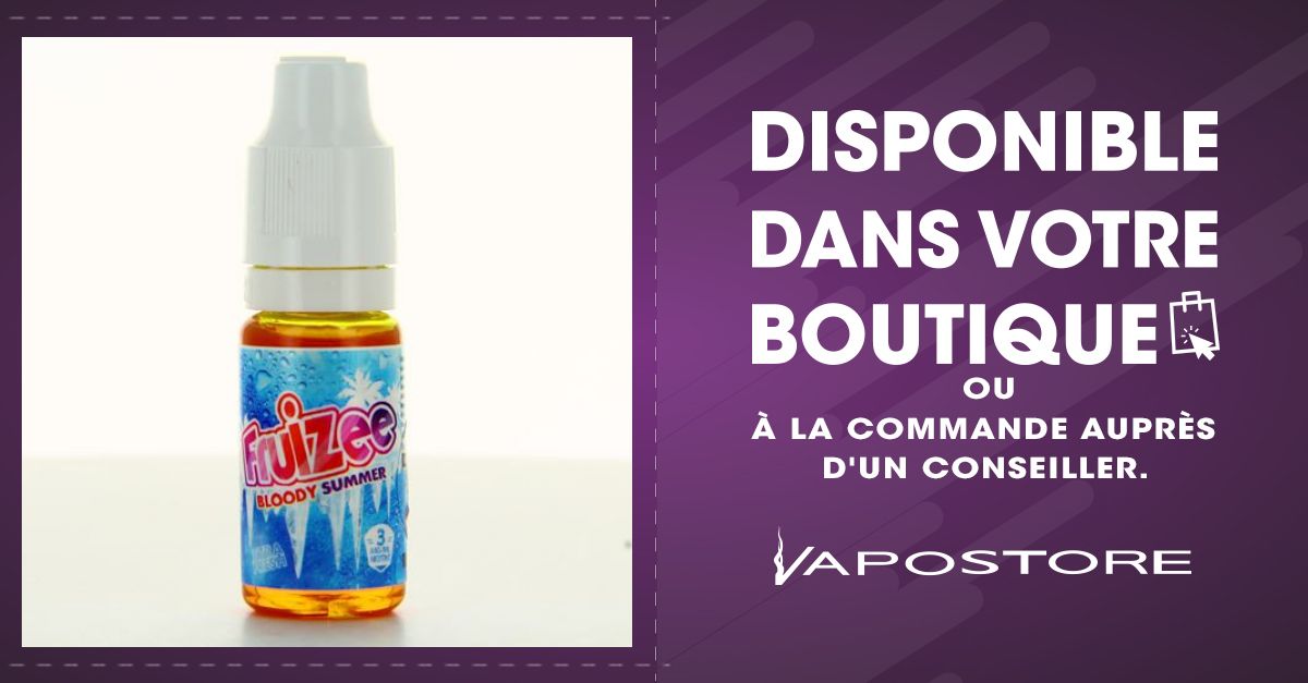 Bloody Summer Eliquid France Fruizee 10ml - Vapostore Bloody Summer Eliquid France Fruizee 10ml - Vapostore