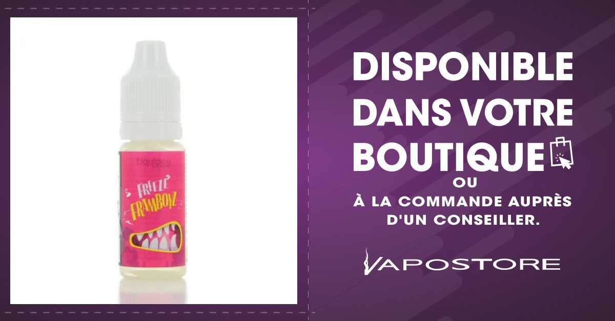 Freeze Framboyz Liquideo Evolution 10ml - Vapostore
