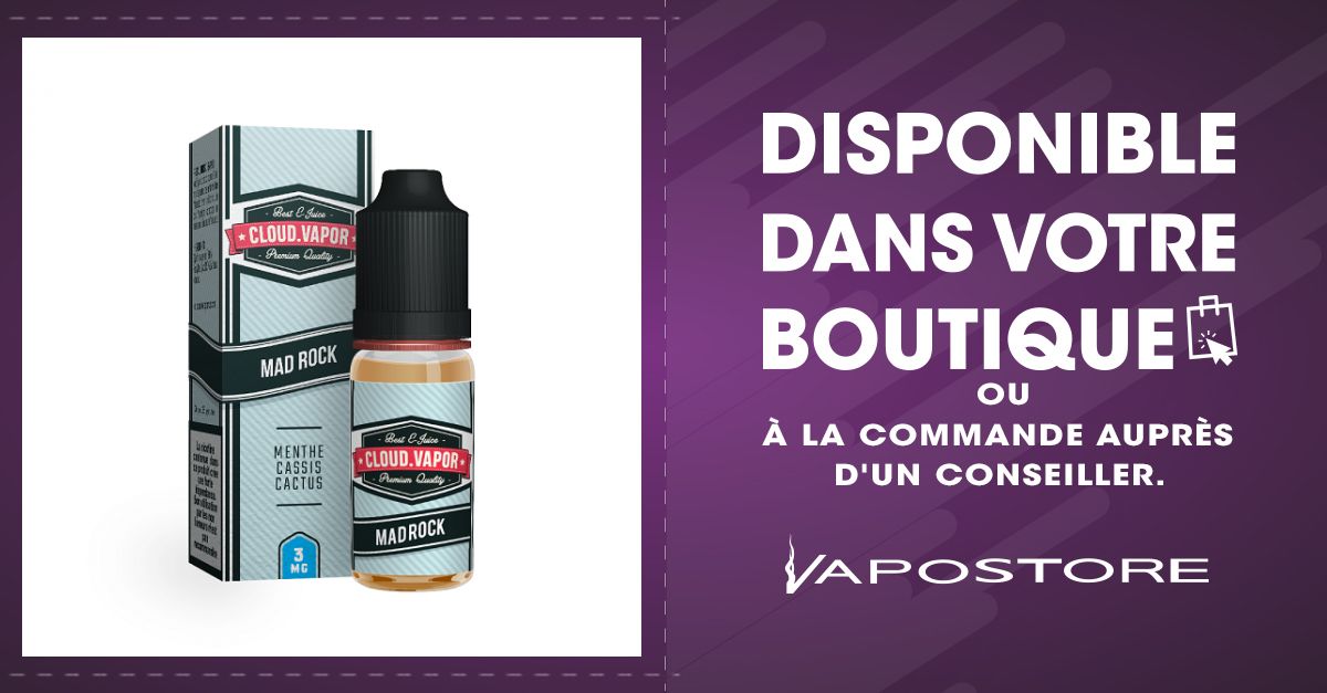 Mad Rock Vintage Cloud Vapor 10ml - Vapostore