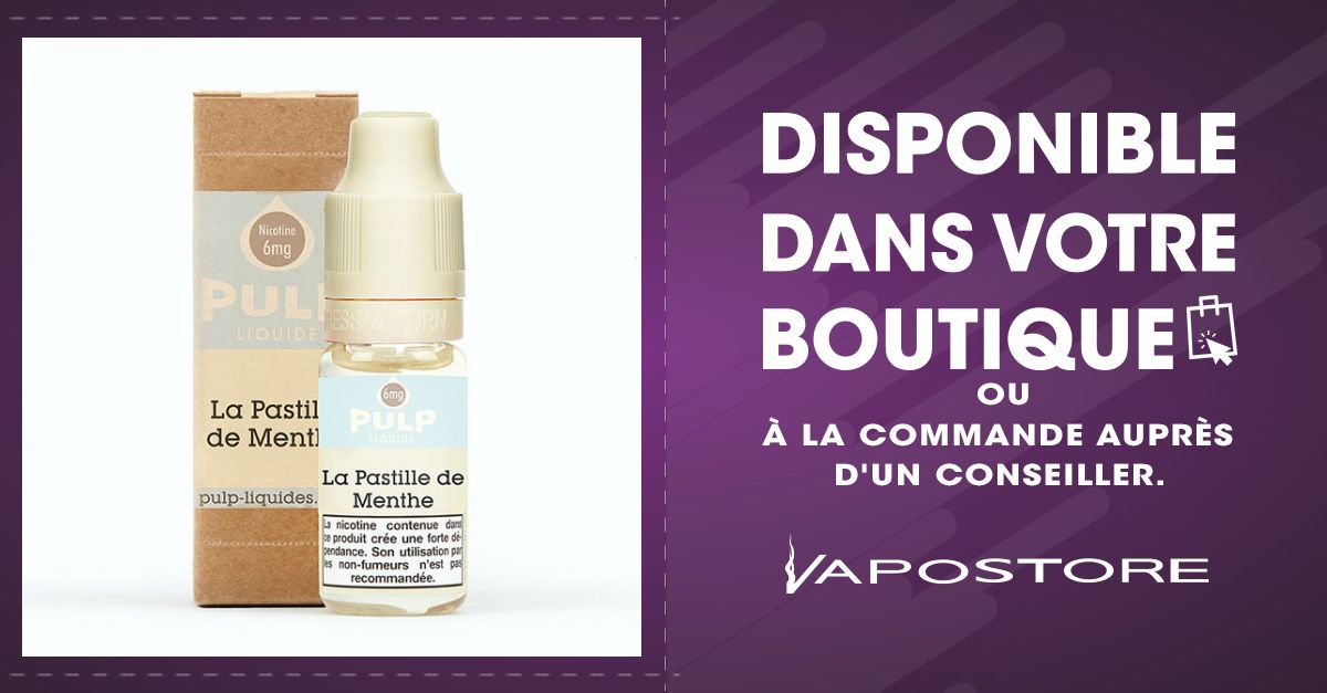 La Pastille De Menthe Pulp 10ml - Vapostore