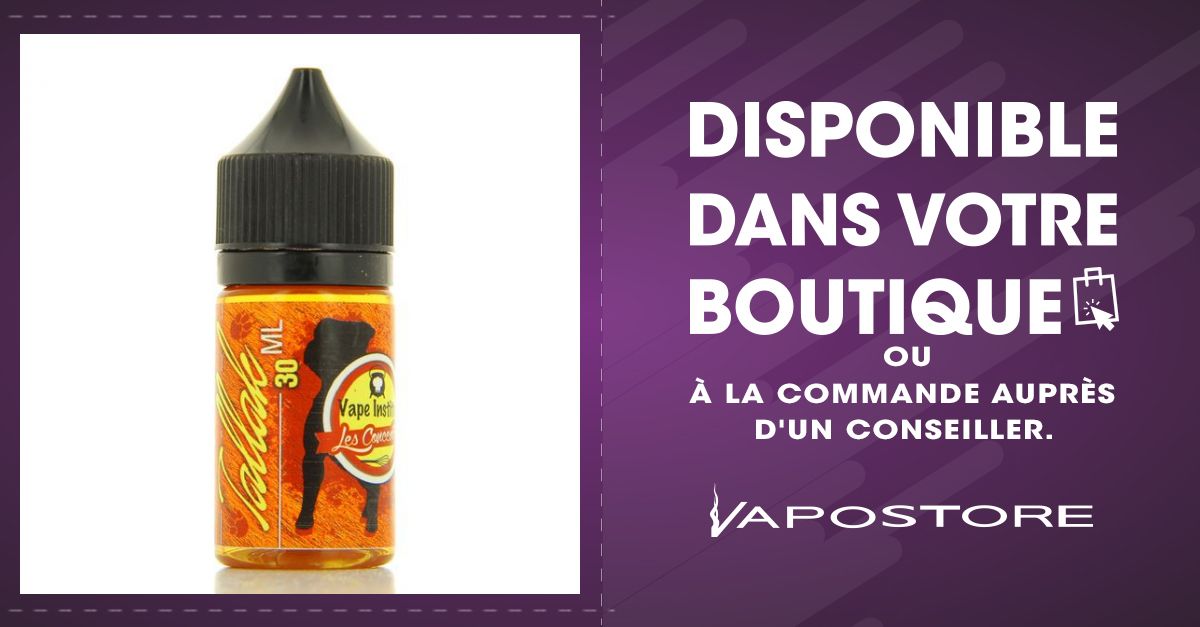 tallak vape institut Concentré DIY Tallak Ultra Dark Vape Institut - 60ml main image 1