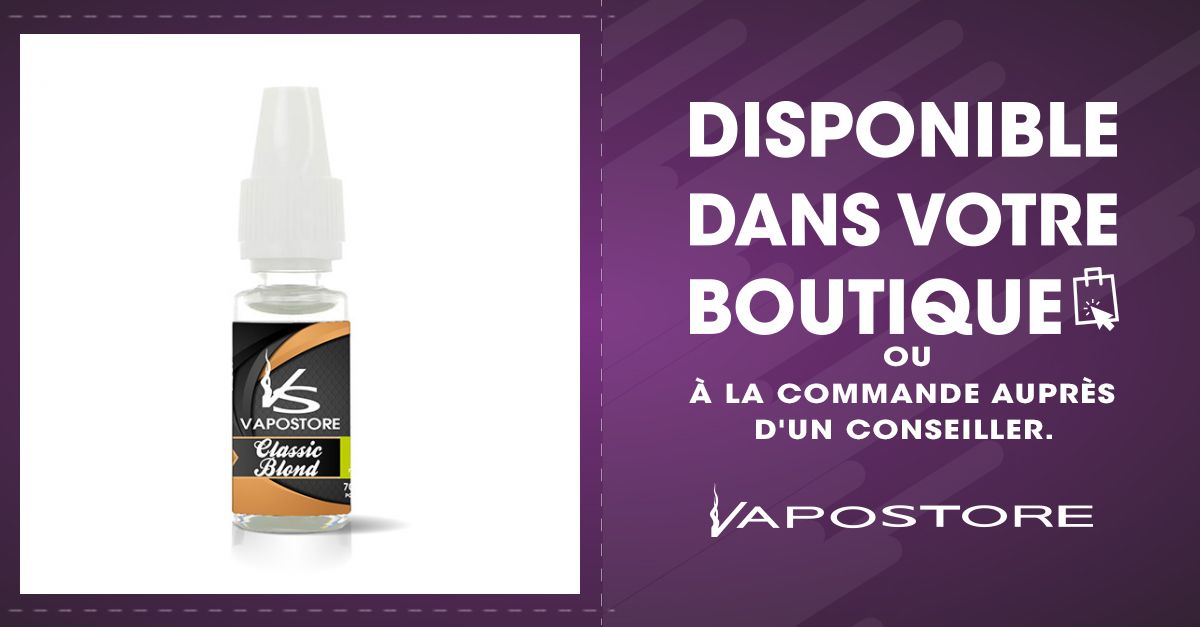 e-liquide classic blond virginia E Liquide Classic Blond : Eliquide Gout Tabac main image 1