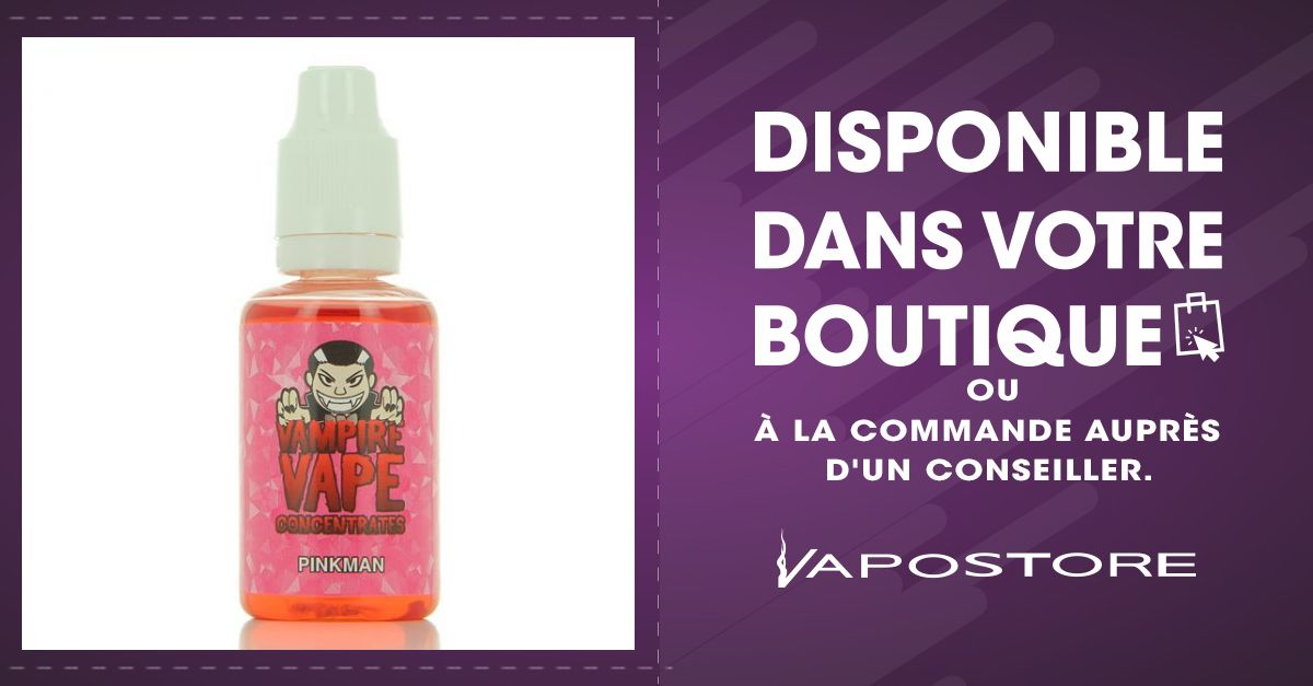 Pinkman Concentre Vampire Vape 30ml - Vapostore