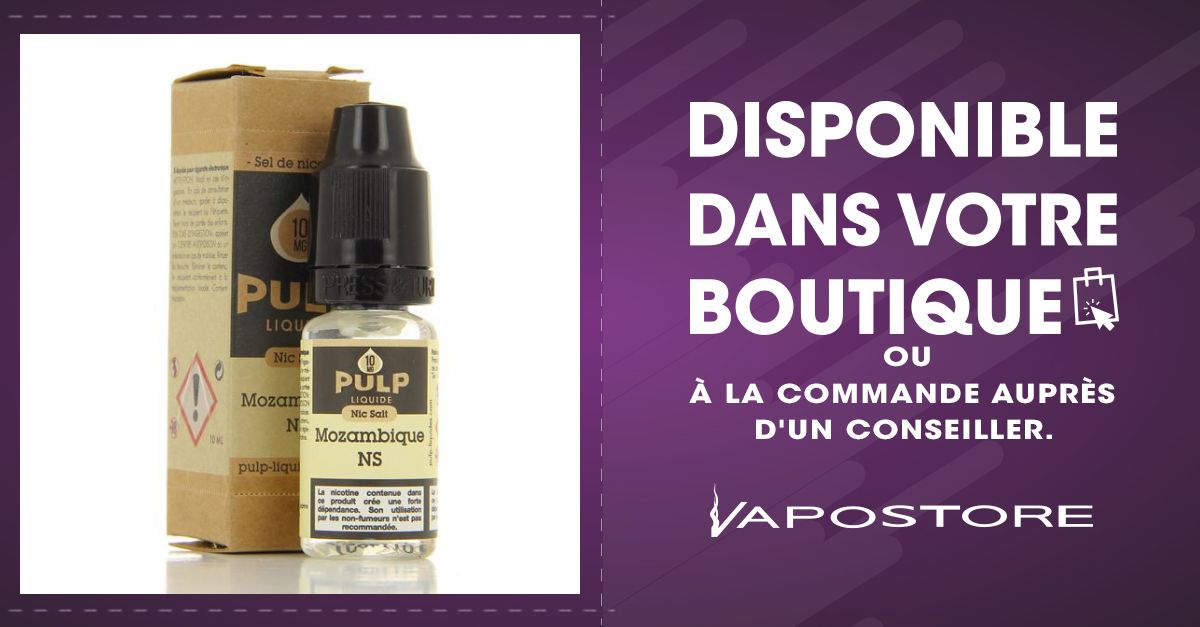 mozambique e liquide E-liquide MOZAMBIQUE 10ml PULP