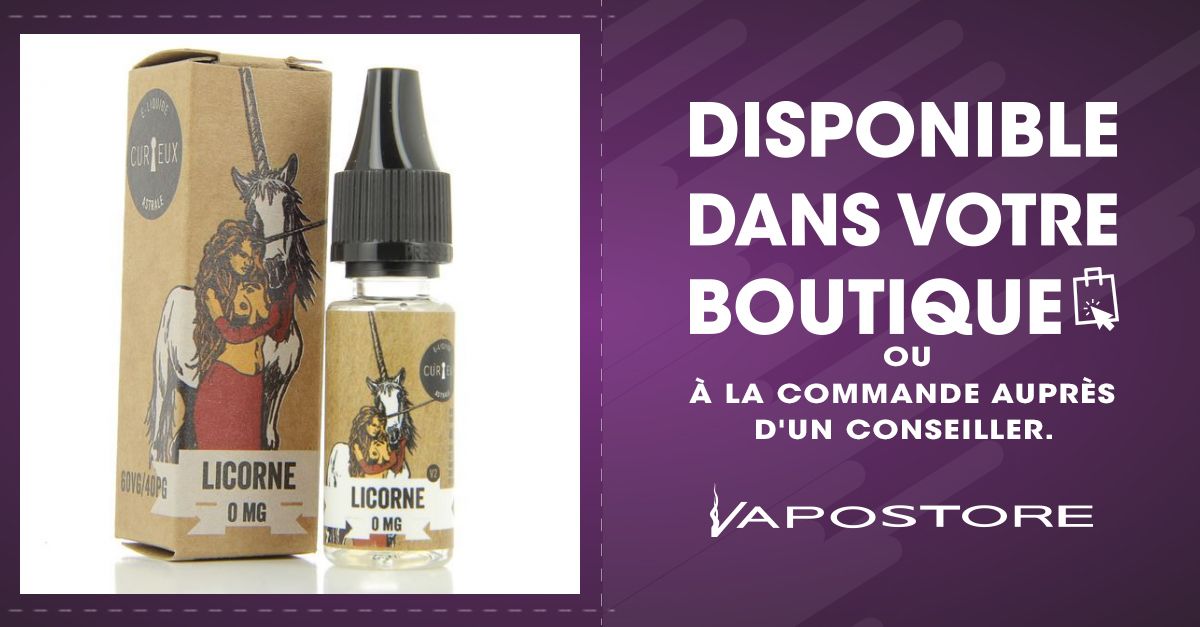 Licorne Astrale Curieux 10ml - Vapostore