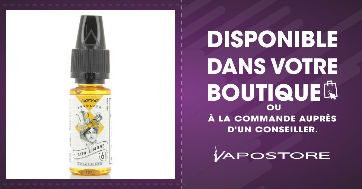 Tata Limone Sense Insolite 10ml - Vapostore