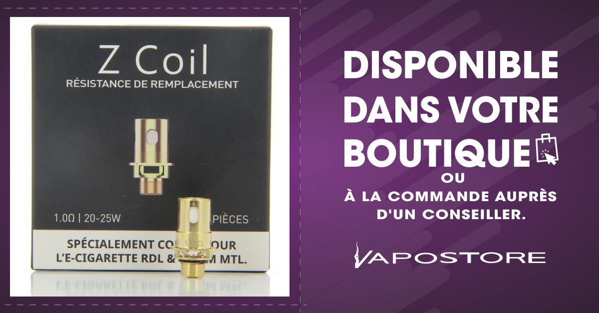 pack de 5 résistances dtl pro r 1.0ohm zenith-zlide-kromaz innokin Résistances Zenith 1 Ω Innokin – Pack x5 performant main image 1
