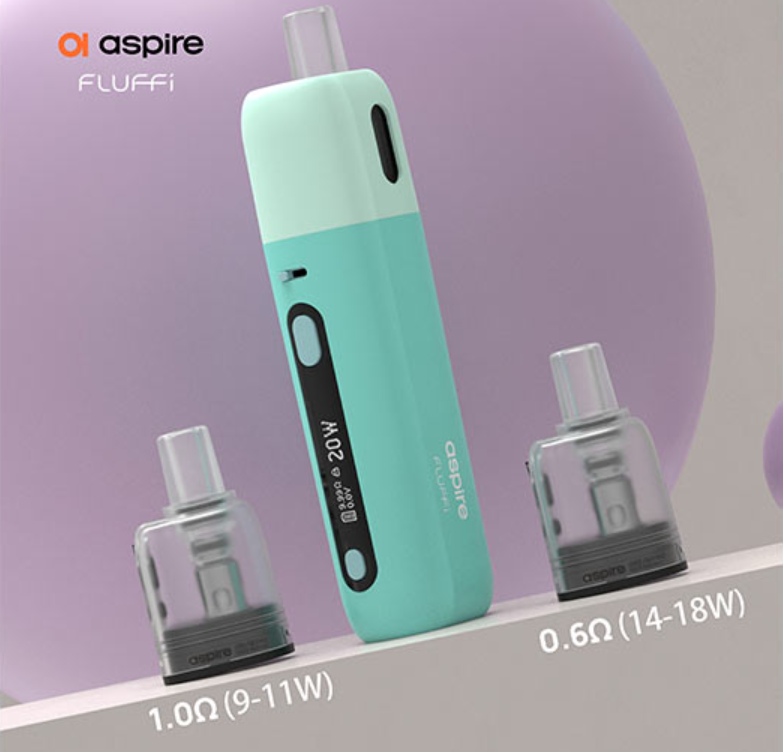 Fluffi Aspire, cigarette électronique Aspire