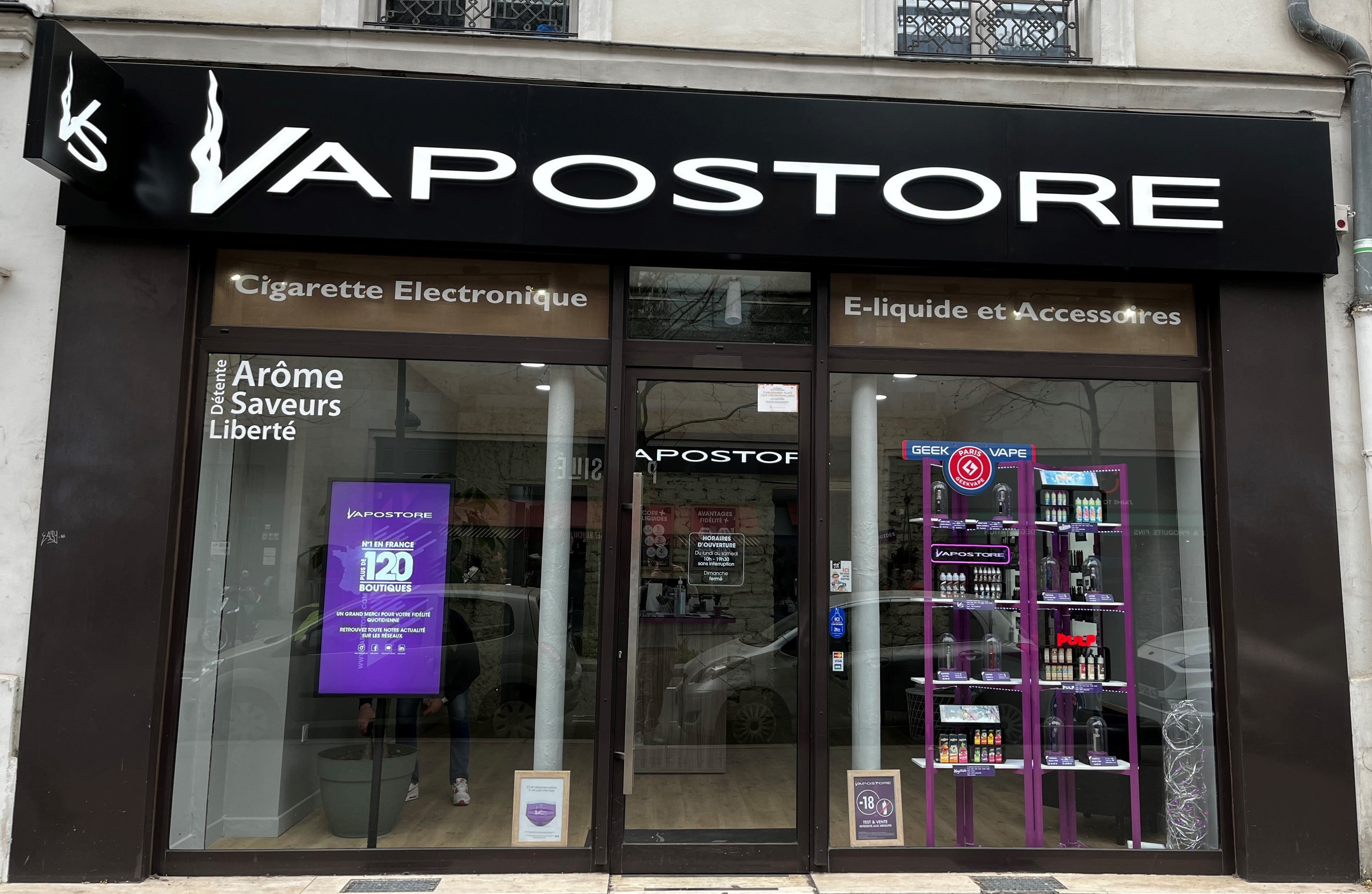 Voir notre boutique de cigarette électronique à Paris 13 (Chevaleret)