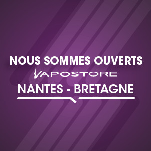 Voir notre boutique de cigarette électronique à Nantes-Bretagne