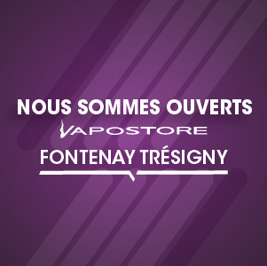 Voir notre boutique de cigarette électronique à Fontenay-Tresigny (77)