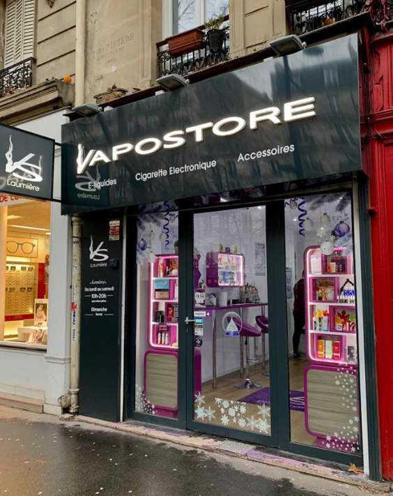 Voir notre boutique de cigarette électronique à Paris 19 (Laumière)
